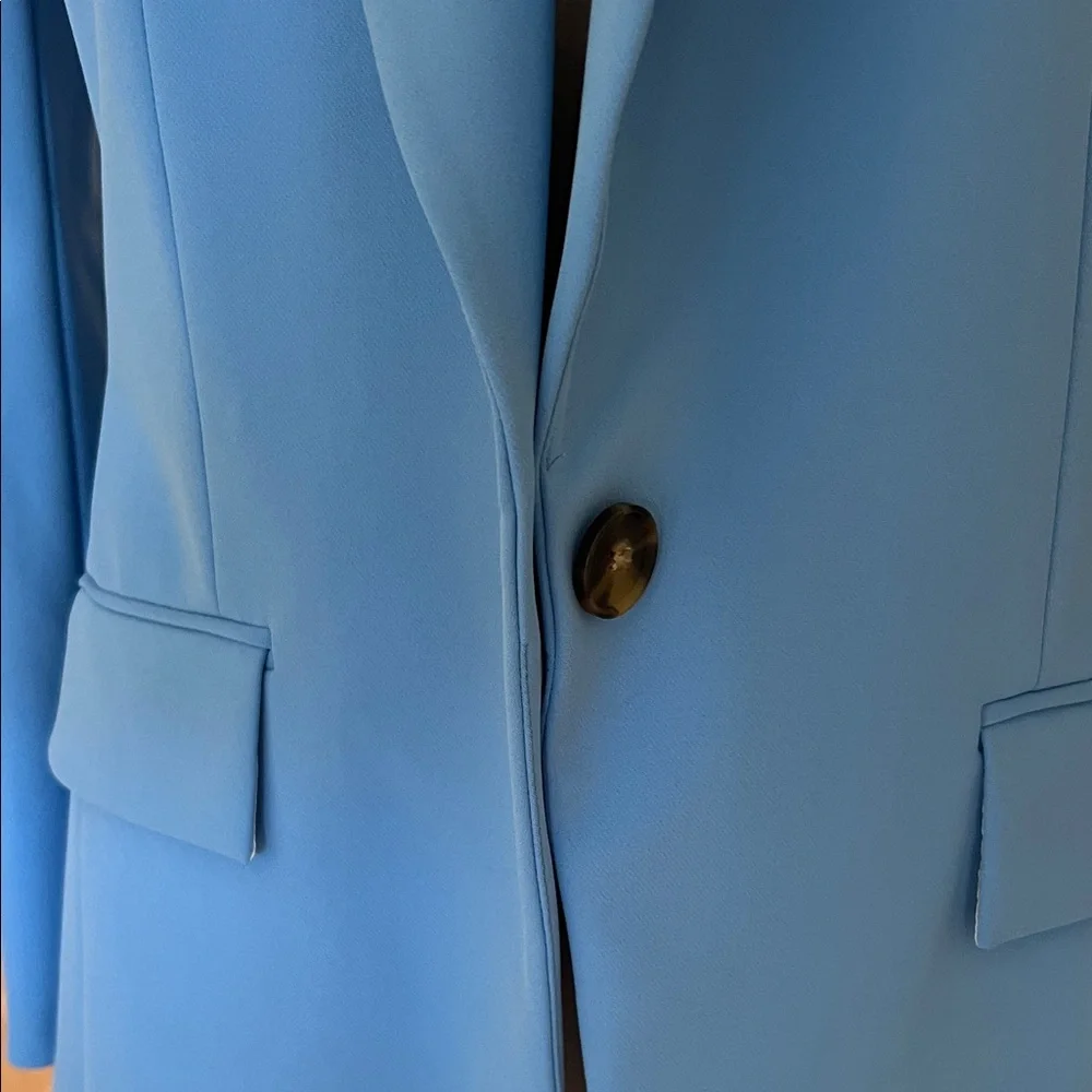 Women's Blue Blazer - Picture 3 of 7